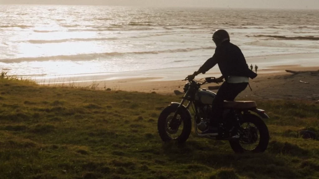 Motorcycling in Canggu Beach